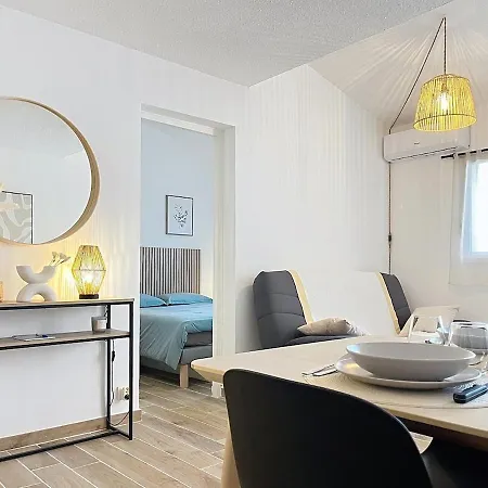 Apartman Le Cocon Des Falaises 1ch, Clim, Wifi, Terrasse Agde